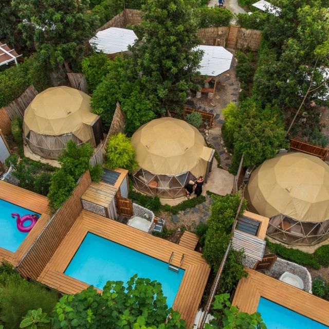 ที่พักโดมบรรยากาศธรรมชาติ "Terra Glamp(L2)"