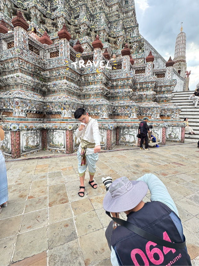 Wat Arun Photo Day📸 Bangkok Iconic and Thai traditional costume 