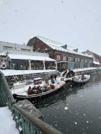 홋카이도 오타루의 겨울