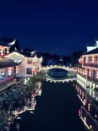 🏮🚣不用跑蘇州！七寶古鎮地鐵直達，絕美水鄉夜景美哭我！🚣🏮