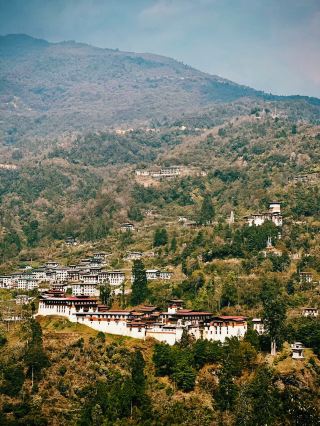 Epic Fortress Adventure: Exploring Trongsa Dzong 🏰✨