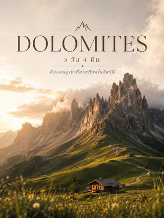 Dolomites 5日4夜 歐洲最靚嘅秘境，相片都未能呈現真實嘅震撼。
