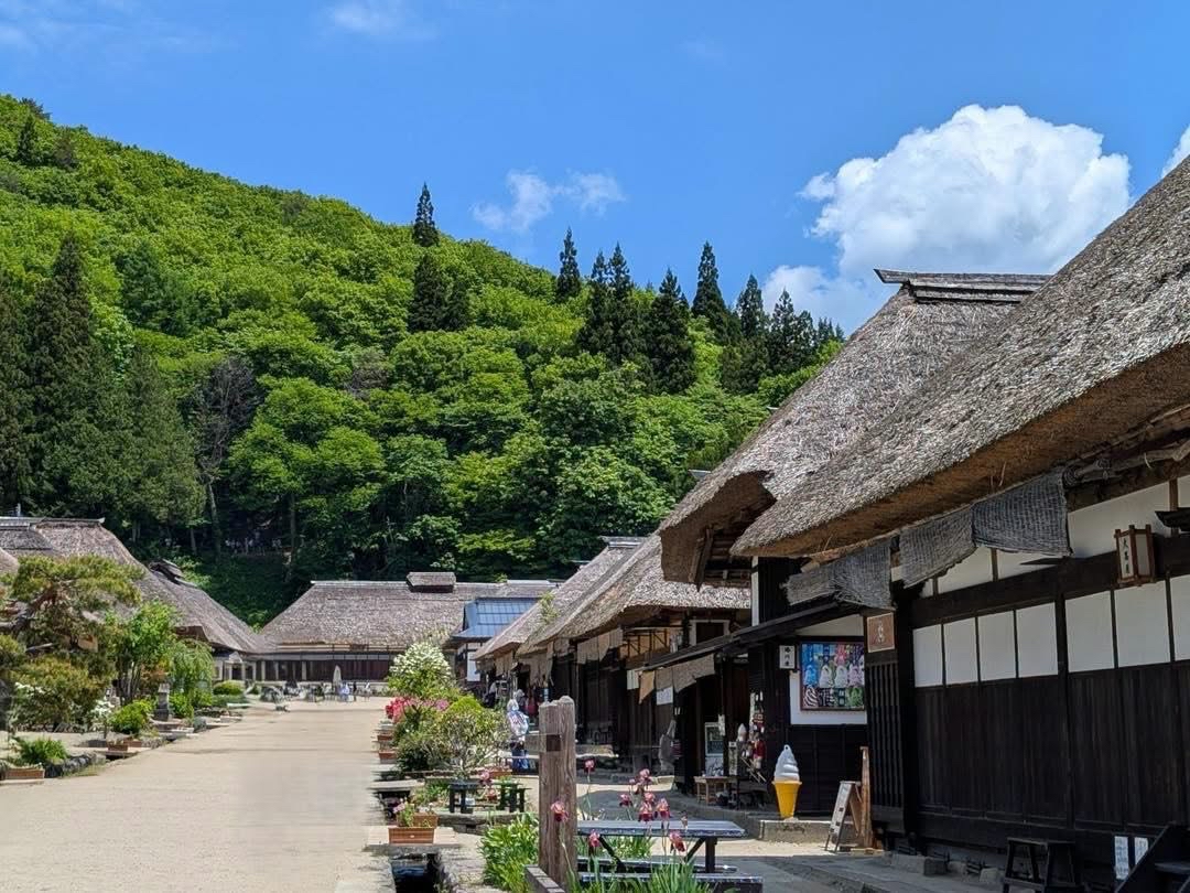 福島🇯🇵 人氣景點大內宿 🏠