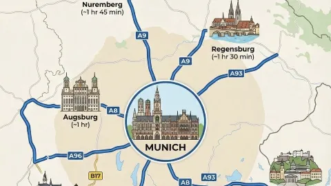 Beyond Munich: 8 Epic Road Trips Under 2 Hours 🚗💨 — traveler post in Augsburg