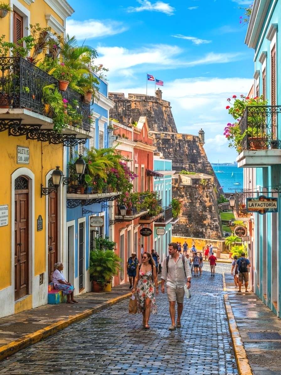 San Juan National Historic Site is one of Puerto Rico's most iconic landmarks, located along the Caribbean coast in Old San Juan.