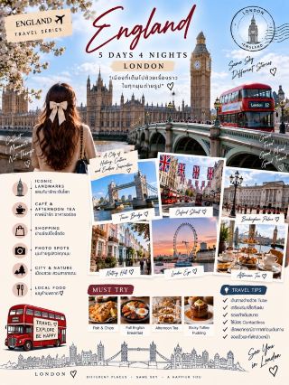 영국 런던 4박 5일 여행 일정 가이드 🇬🇧✨