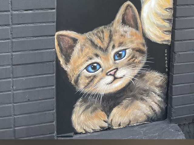 Cute little village for street arts 