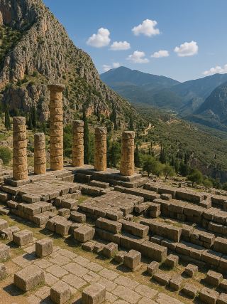 Delphi – The Center of the Ancient World 🏛️⛰️