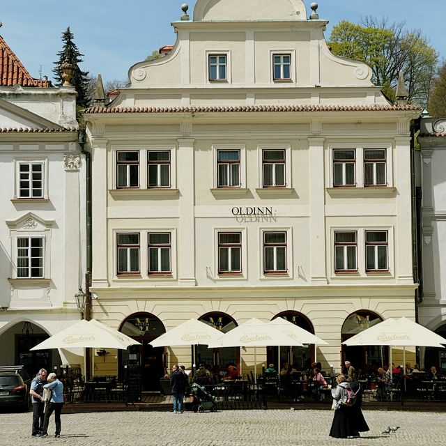 The grandest hotel in Cesky Krumluv