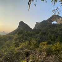 Moon Hill, Yangshuo. Check it out!