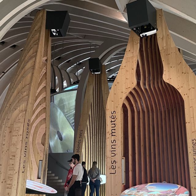 Modern Wine Museum at Bordeaux