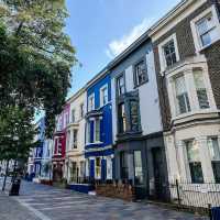 Notting Hill's Pastel Palette