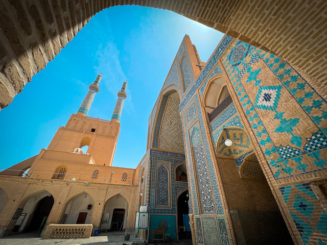 jame mosque of yazd