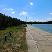 A Perfect Summer Day at Zobnatica Lake