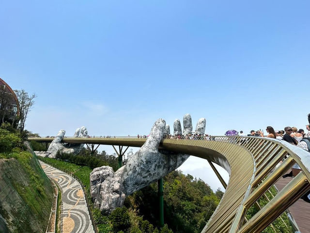 Golden Hand bridge of Vietnam 🇻🇳 