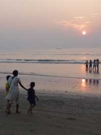 Sunset by the Beach in Goa: A Tranquil Escape
