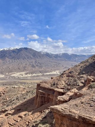The Top of Kok Moynok Canyon