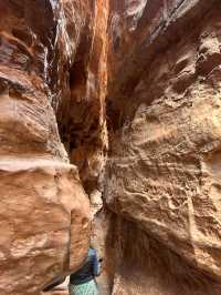 A desert canyon 