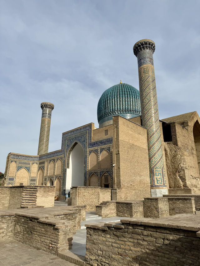 Springtime Magic at Amir Temur Mausoleum – Gur-i Amir Complex