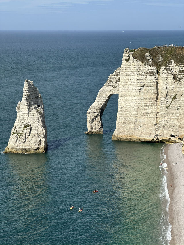 Stunning coast of Normandy 