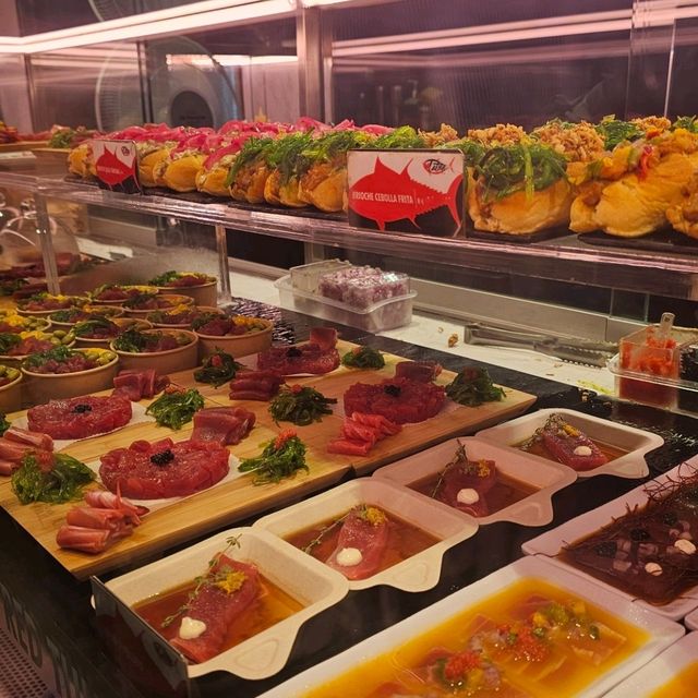 Food paradise in Madrid.