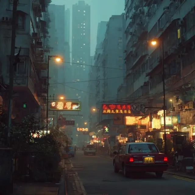 왕가위 감독이 옳았어요... 홍콩은 정말 아름다워요。