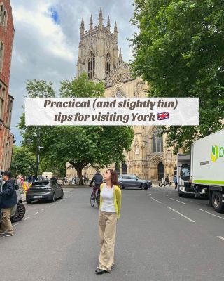 Practical (and slightly fun) tips for visiting York 🇬🇧