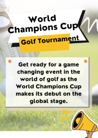 World Champions Cup: Golf Tournament	