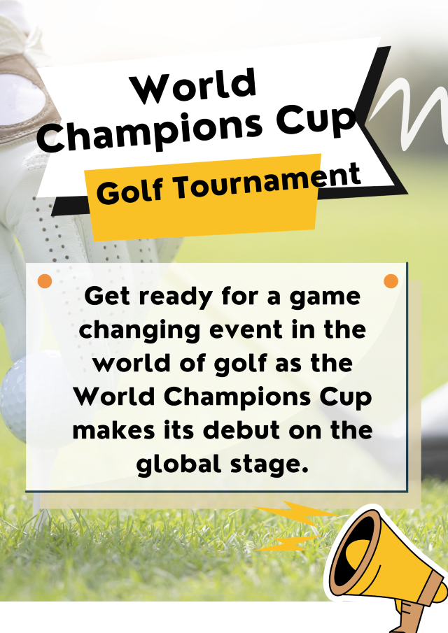 World Champions Cup: Golf Tournament	