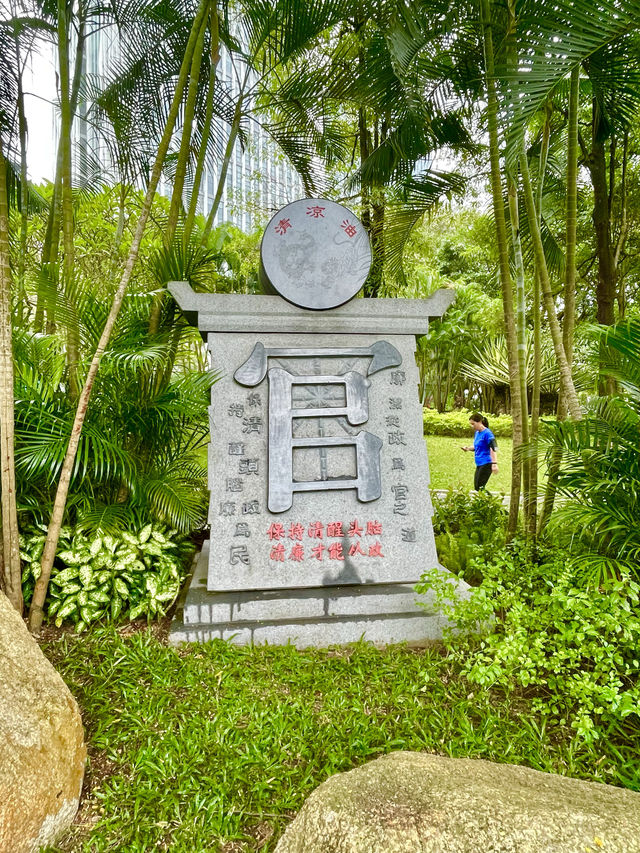 打卡深圳南山區荔香公園——公園裡的城市