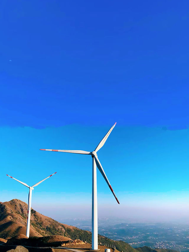 風車山浮山嶺，一個拍照自帶濾鏡的地方