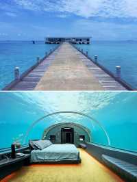 馬爾代夫倫格里島康萊德～全球唯一真正的海底套房木亞卡太震撼了