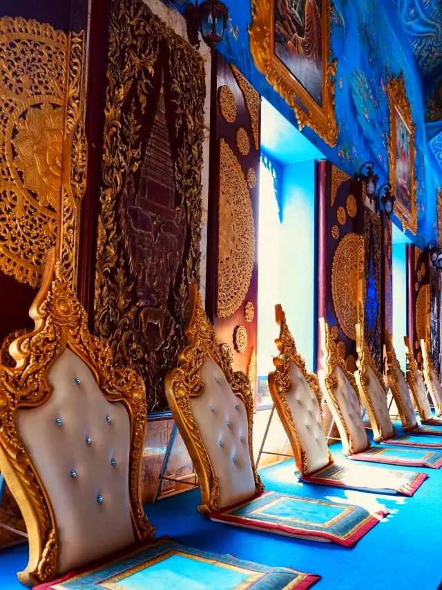 タイのチェンライ｜アートと豪華さの融合—青い寺院