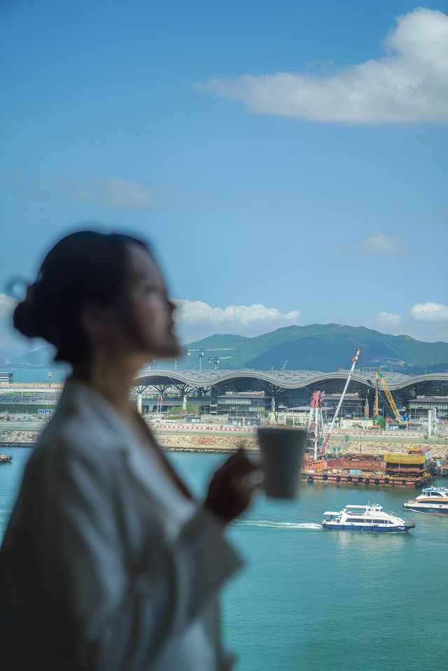 香港｜挖到寶了看海景還能看飛機起飛的酒店！