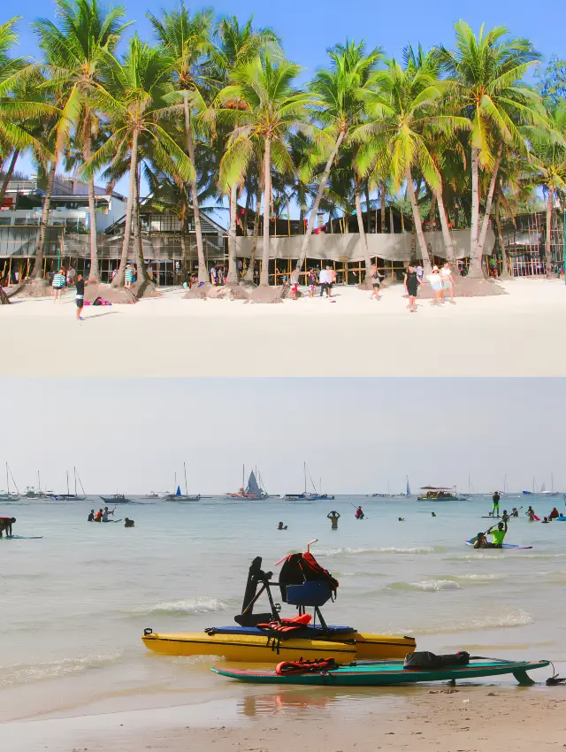 Listen up! For summer water fun, head to Boracay Island~