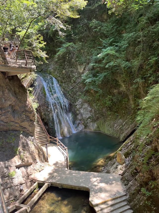 西安2h避暑玩水 新路線一秒下江南