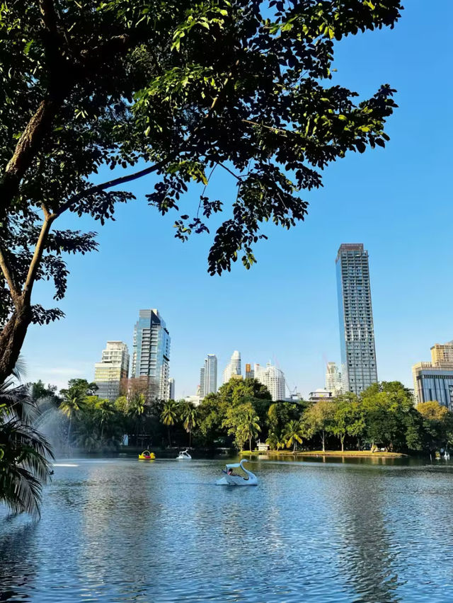 Arrived at Lunphini Park in Thailand 🇹🇭 