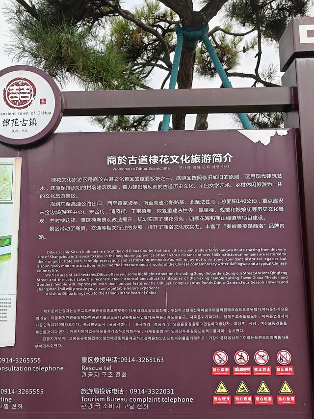 商洛棣花古鎮。
