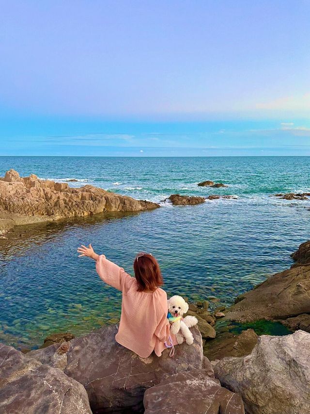 【青島連三島：海邊的美景令人羨慕不已】。