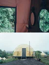 在肇慶！誤入山野露營與古樹礦坑為鄰。