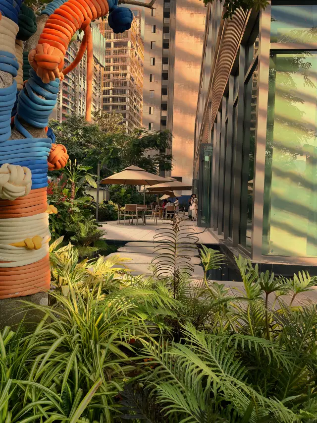 New landmark in Haikou! A beautiful garden