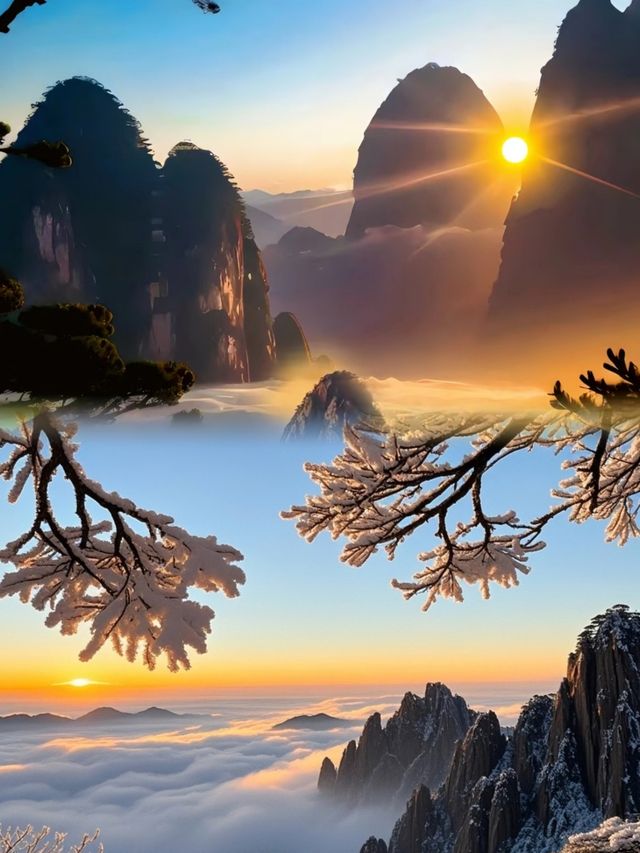 爬過黃山，別的山都不叫事兒了！