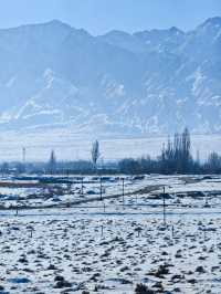 敦煌到張掖最美的風景的路上祁連雪山太震撼了