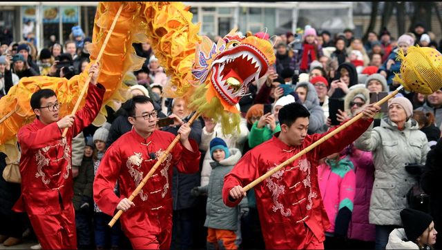 近三年來莫斯科如何慶祝中國新年