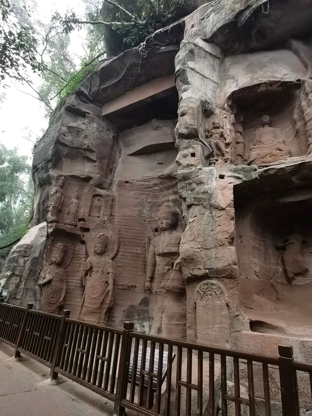 四川安岳打卡黑神話同款場景地