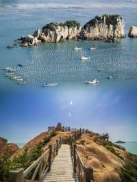 周末必去嵊泗島！熒光海騎行童話村