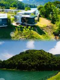 探索萬綠湖心樂青谷太空艙民宿