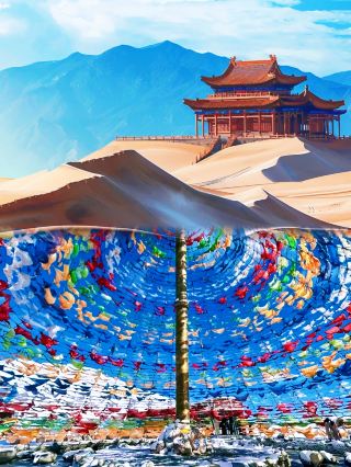 Thought Egypt was already beautiful enough, until I went to Dunhuang…