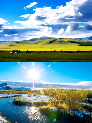 Autumn Road Trip | Autumn Scenery on Grassland Highway 99 in Xiwuzhumuqin Banner
