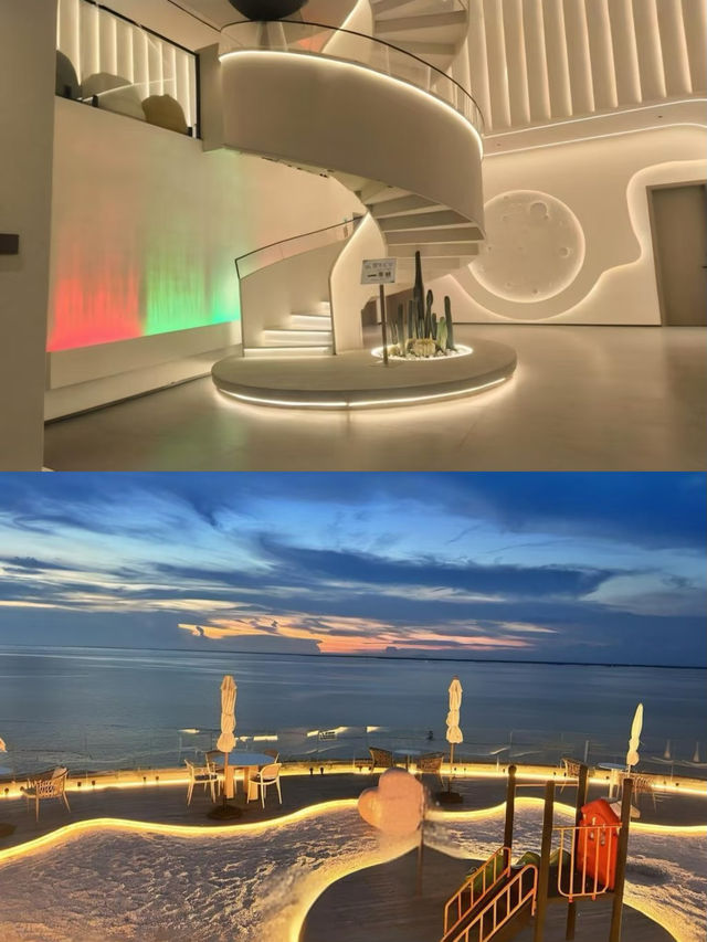 北海呢間海景酒店，270度睇海景真係正到爆